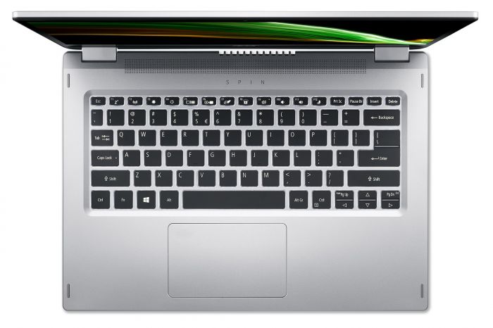 Ноутбук Acer Spin 1 SP114-31N 14FHD IPS Touch/Intel Pen N6000/8/256F/int/W11/Silver