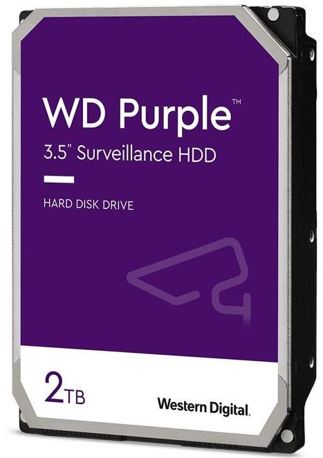 Жорсткий диск WD  2TB 3.5" 256MB SATA Purple Surveillance