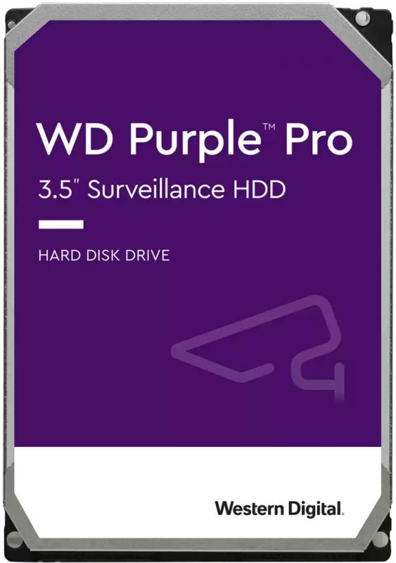 Жорсткий диск WD 12TB 3.5" 7200 256MB SATA Purple Pro Surveillance