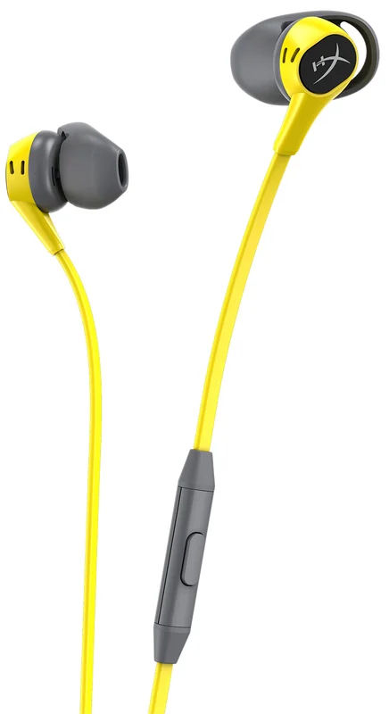 Гарнітура HyperX Cloud Earbuds 3.5mm Yellow/Gray