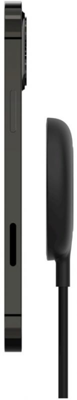 Бездротовий зарядний пристрій Belkin Magnetic Portable iPhone Wireless Charger, black