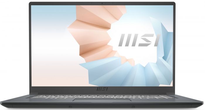 Ноутбук MSI Modern 15.6FHD IPS/Intel i5-1155G7/16/512F/Int/DOS/Carbon Gray