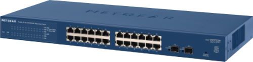 Комутатор NETGEAR GS724T 24xGE, 2xGE SFP, керований L2