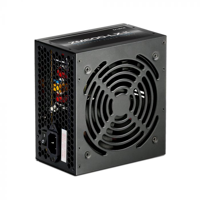 Блок живлення Zalman ZM600-LXII (600W), 200-240 VAC,85%, aPFC,120мм,MB24,CPU(4+4),6xSATA,2xPCIe,3xMOLEX,OTP,OVP,UVP,SCP