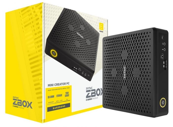 ПК-Неттоп ZOTAC MAGNUS EN072070S i7-10750H/2*SODIMM/M.2SSD/RTX2070SUPER/NoOS