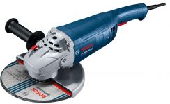 Шліфмашина кутова Bosch GWS 2200, 2200Вт, 230мм, 6500 об/хв, 5.4кг Шліфмашина кутова Bosch GWS 2200, 2200Вт, 230мм, 6500 об/хв, 5.4кг