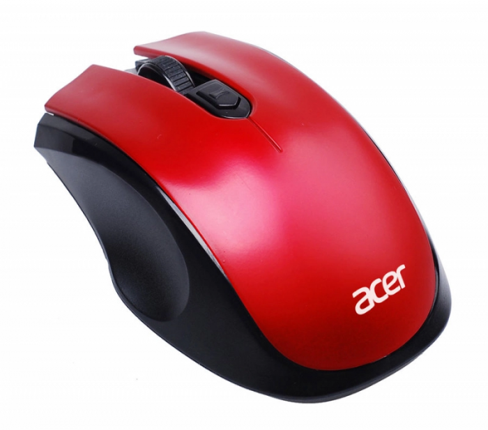 Миша Acer OMR032 WL Black/Red