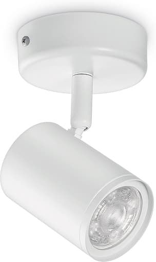 Світильник точковий накладний розумний WiZ IMAGEO Spots, 1х5W 2200-6500K RGB білий