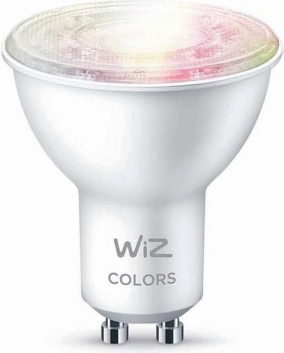 Лампа розумна WiZ GU10 4,7W, 50W, 400Lm, 2200-6500K, RGB, Wi-Fi