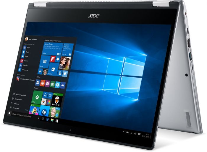 Ноутбук Acer Spin 3 SP314-54N 14FHD IPS Touch/Intel i3-1005G1/8/256F/int/W11/Silver