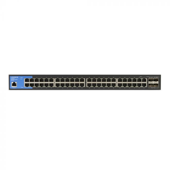 Комутатор LINKSYS LGS352C 48xGE, 4x10GE SFP+, керований L2