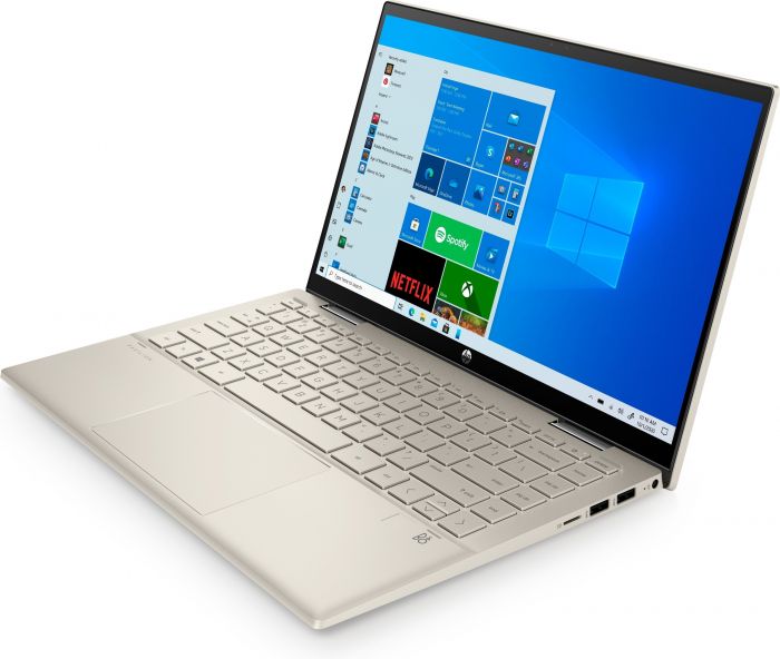 Ноутбук HP Pavilion x360 14FHD IPS Touch/Intel i7-1165G7/16/1024F/int/W10/Gold