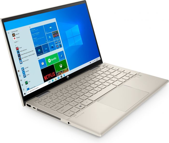 Ноутбук HP Pavilion x360 14FHD IPS Touch/Intel i7-1165G7/16/1024F/int/W10/Gold