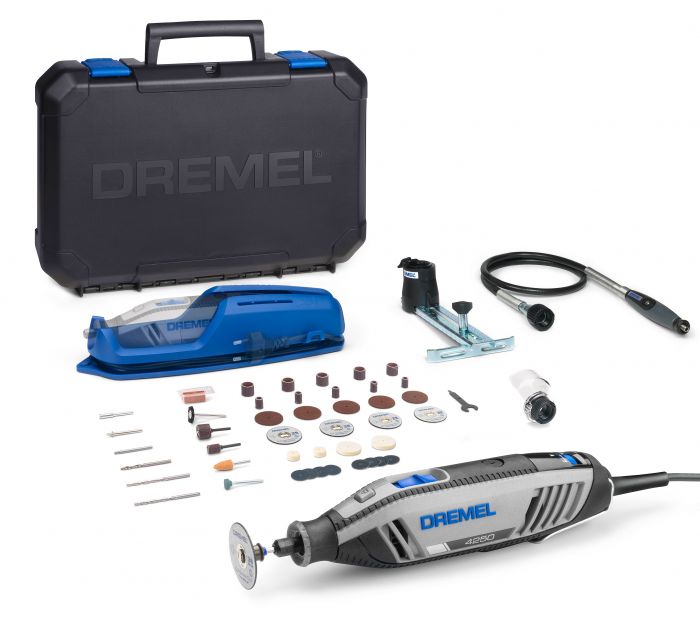 Багатофункціональний інструмент Dremel 4250 3-45, 45 насадок + гнучкий вал