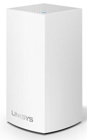 WiFi-система LINKSYS VELOP WHW0101 AC1300, MESH, 2xGE WAN/LAN, BT 4.1, біл. кол. (1шт.)