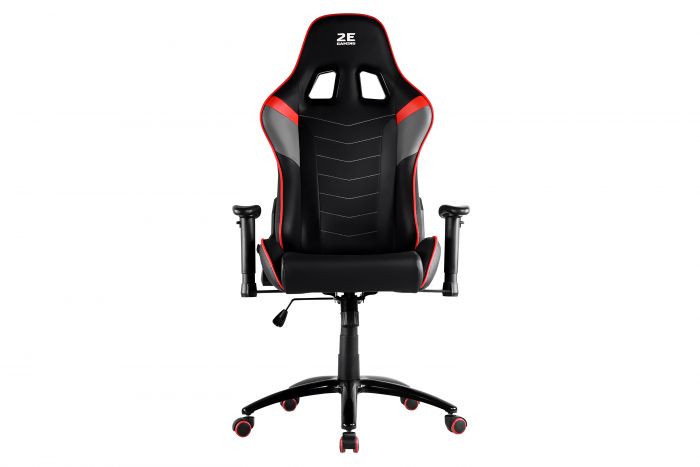 Крісло 2E GAMING Chair BUSHIDO Black/Red