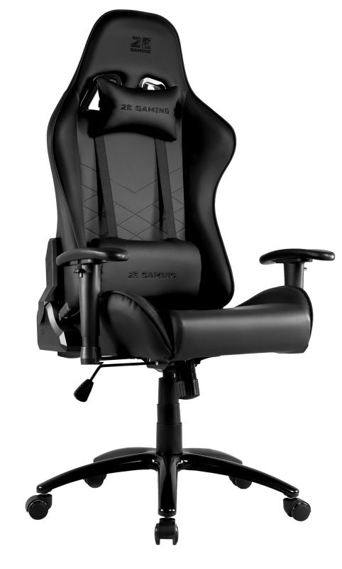 Крісло 2E GAMING Chair BUSHIDO Black/Black