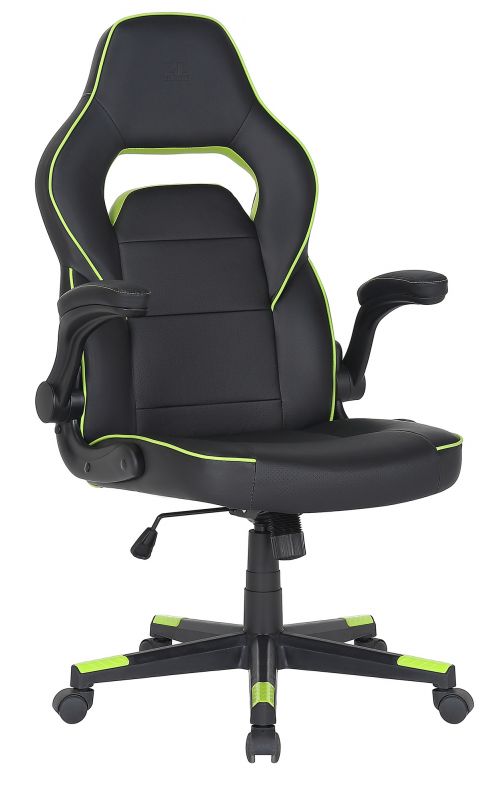 Крісло 2E GAMING HEBI Black/Green