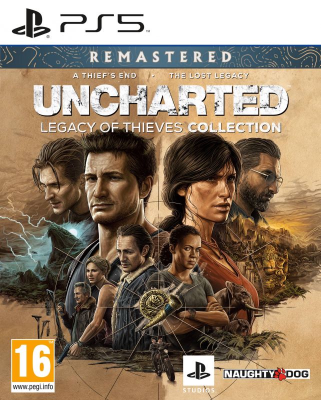 Програмний продукт на BD диску PS5 Uncharted: Legacy of Thieves Collection Blu-ray диск