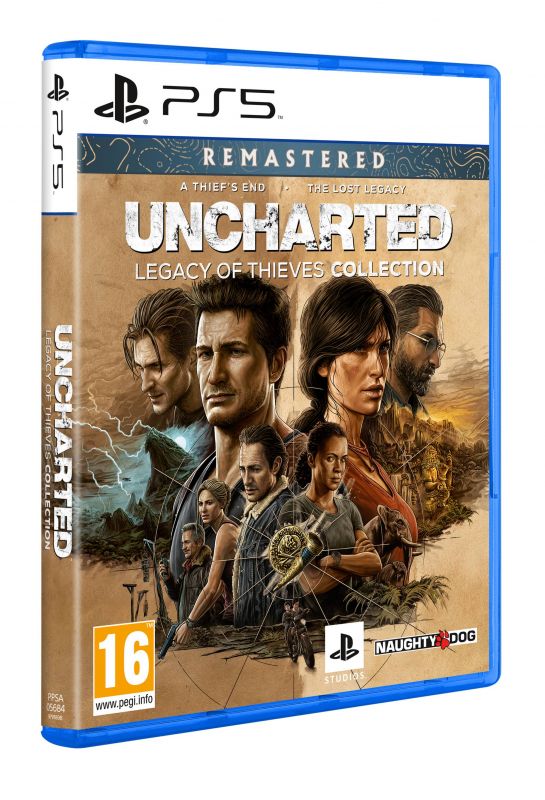 Програмний продукт на BD диску PS5 Uncharted: Legacy of Thieves Collection Blu-ray диск