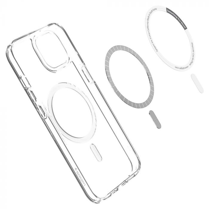 Чохол Spigen для Apple Iphone 13 Ultra Hybrid Mag Safe, White