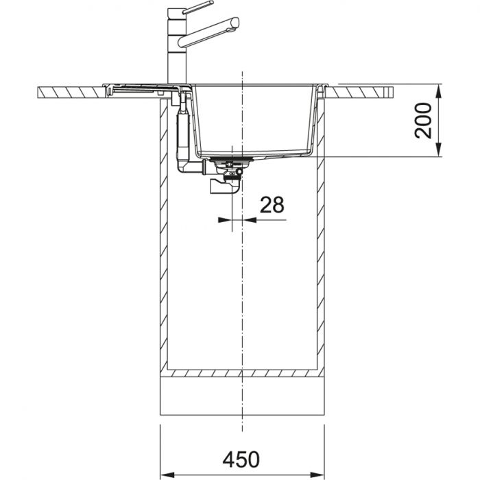 Кухонна мийка Franke Sirius 2.0 S2D Slim 611-62/ 143.0631.682/тектонайт/з крилом/ сірий