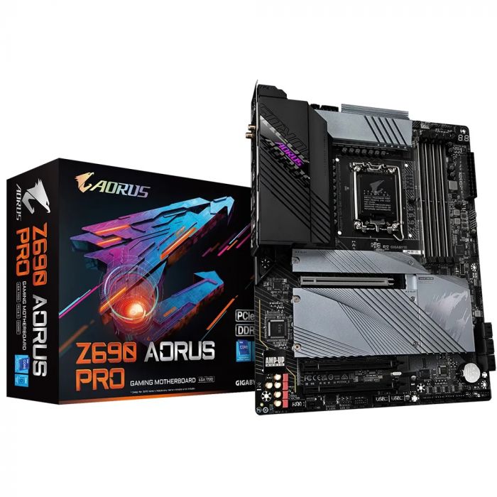 Материнська плата GIGABYTE Z690 AORUS PRO s1700 Z690 4xDDR4 M.2 DP Wi-Fi!!!BT Type-C 2.5GbE LAN SPDIF ATX