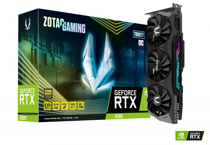 Відеокарта ZOTAC GeForce RTX 3080 10GB GDDR6X TRINITY OC LHR