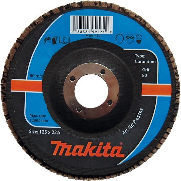 Круг пелюстковий Makita P-65171, 125xP40