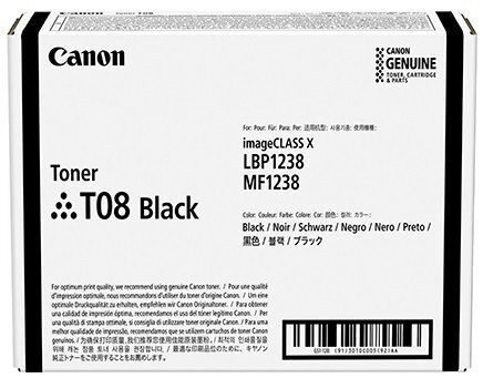 Картридж Canon T08 i-SENSYS X 1238 Series (11 000 стр)