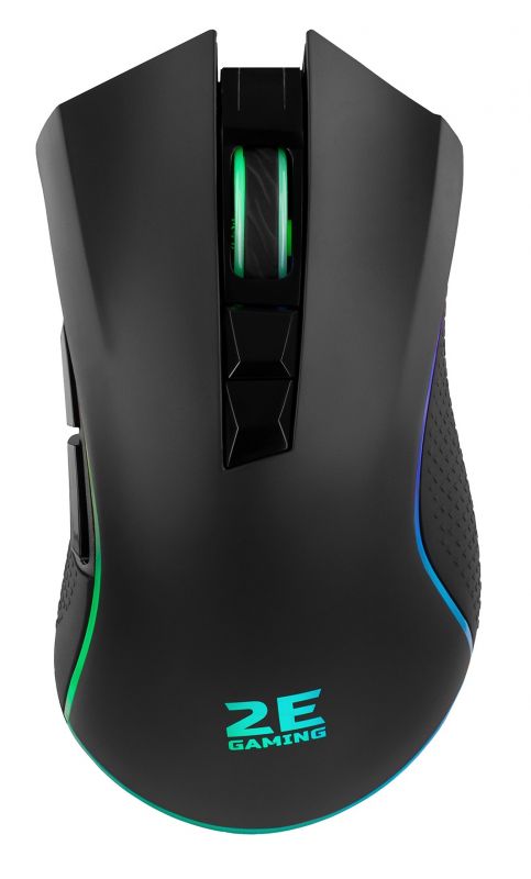 Миша 2E GAMING MG340 WL, RGB USB Black