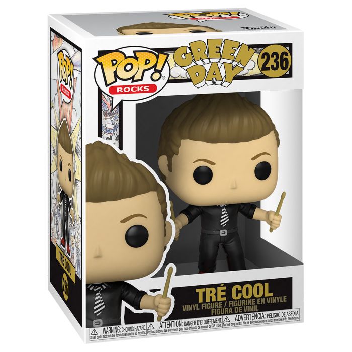 Фігурка Funko POP! Rocks Green Day Tre Cool 56726