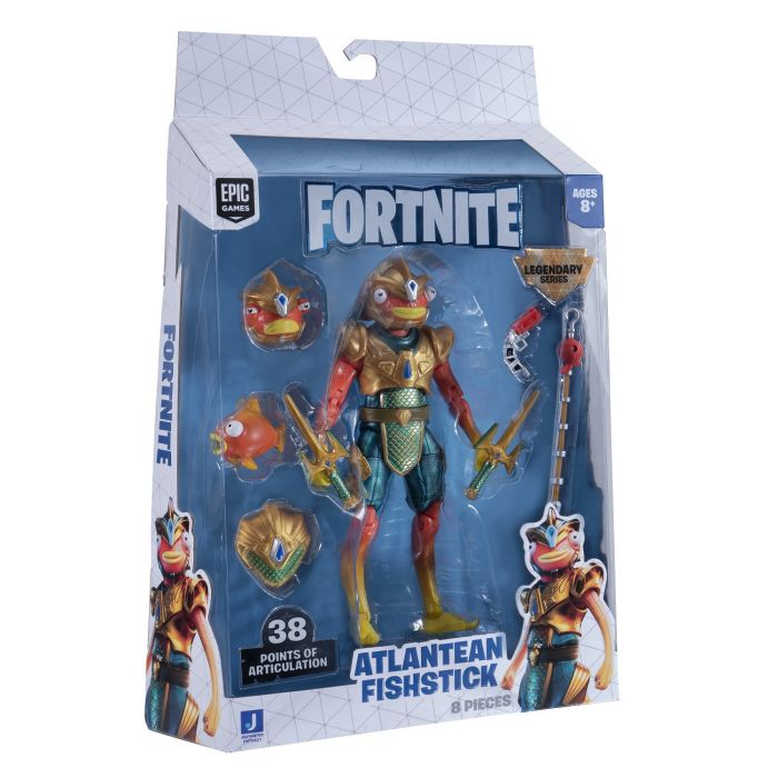 Колекційна фігурка Jazwares Fortnite Legendary Series Atlantean Fishstick S9