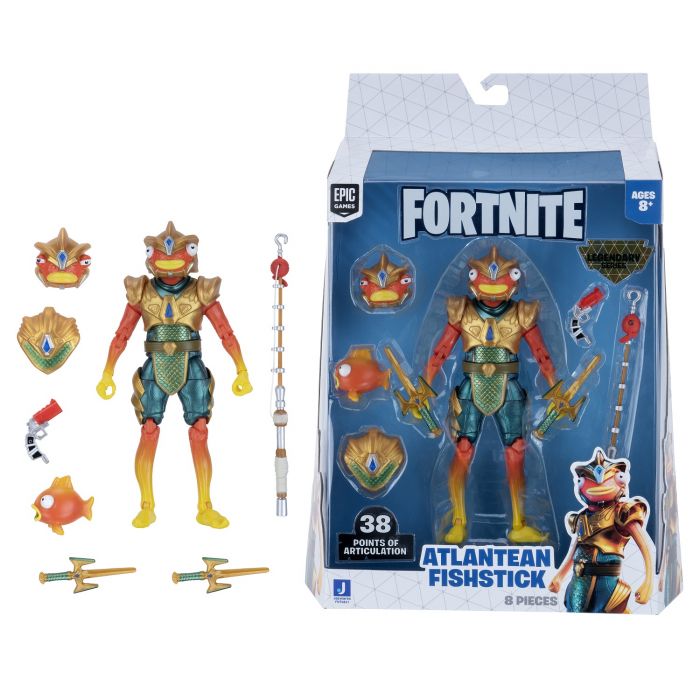 Колекційна фігурка Jazwares Fortnite Legendary Series Atlantean Fishstick S9