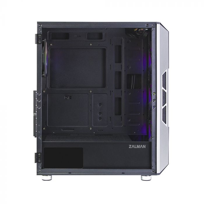 Корпус Zalman i3NEO, MidT, 2xUSB2.0, 1xUSB3.0, 4x120мм RGB, cкло (бічна панель), без БЖ, чорний