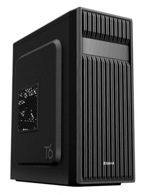 Корпус Zalman T6, MidT, 2xUSB2.0, 1xUSB3.0, 2x120мм, без БЖ, чорний