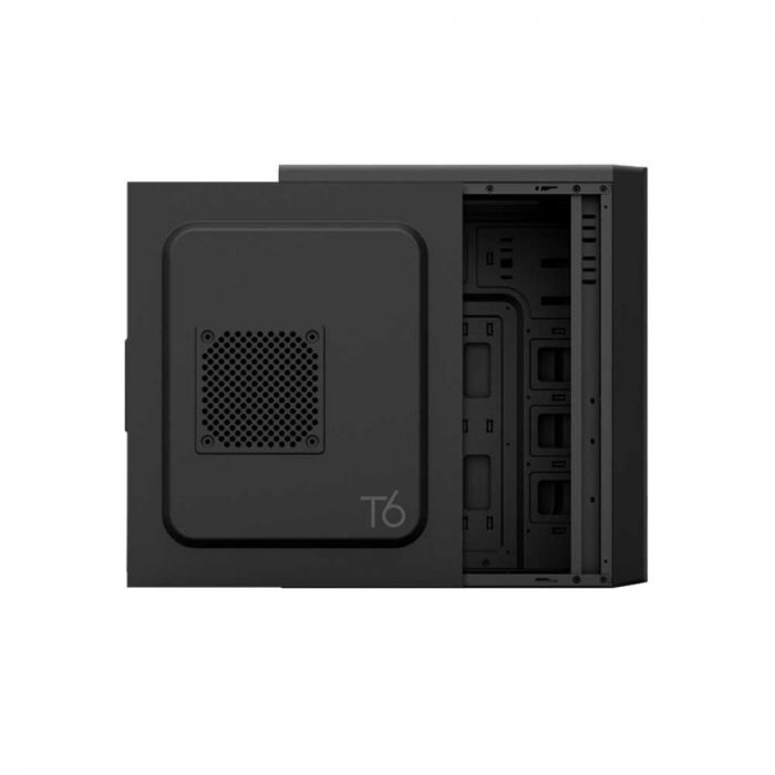 Корпус Zalman T6, MidT, 2xUSB2.0, 1xUSB3.0, 2x120мм, без БЖ, чорний