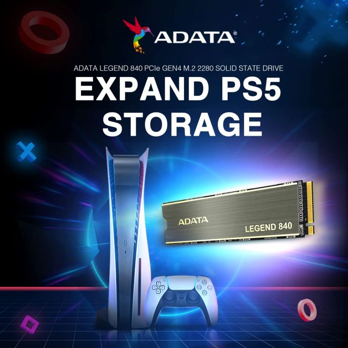 Накопичувач SSD ADATA M.2 1TB PCIe 4.0 LEGEND 840