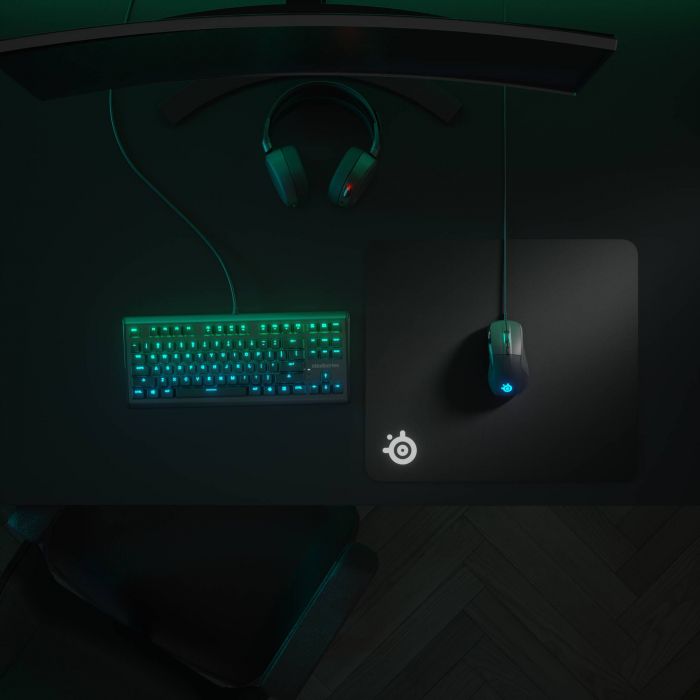 Килимок для миші SteelSeries QcK Large Black (450x400x2мм)