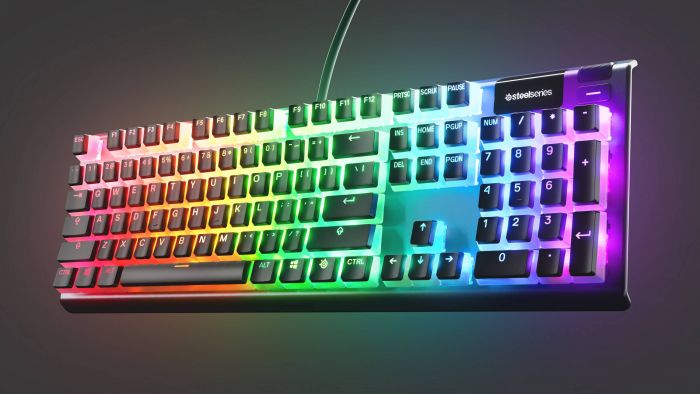 Набір кейкапів для клавіатури SteelSeries PrismCAPS US Black 104 шт