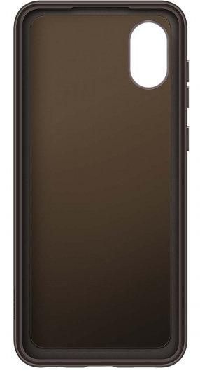 Чохол Samsung Soft Clear Cover для смартфону Galaxy A03 Core (A032) Black