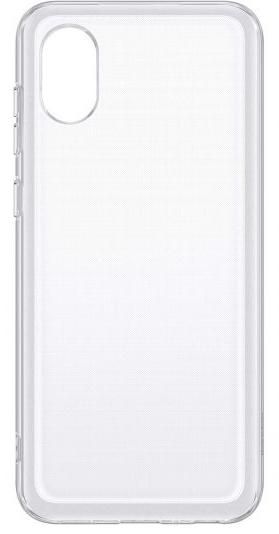 Чохол Samsung Soft Clear Cover для смартфону Galaxy A03 Core (A032) Transparent