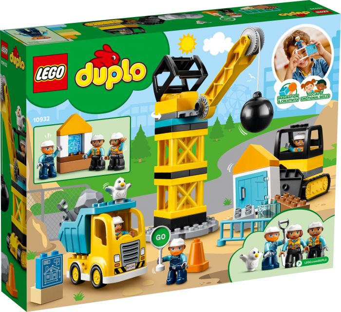 Конструктор LEGO DUPLO Нищівний кулястий таран 10932