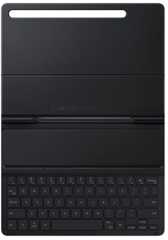 Чохол-клавіатура Samsung Book Cover Keyboard Slim для планшету Galaxy Tab S7/S8 (T875/X700/X706) Black