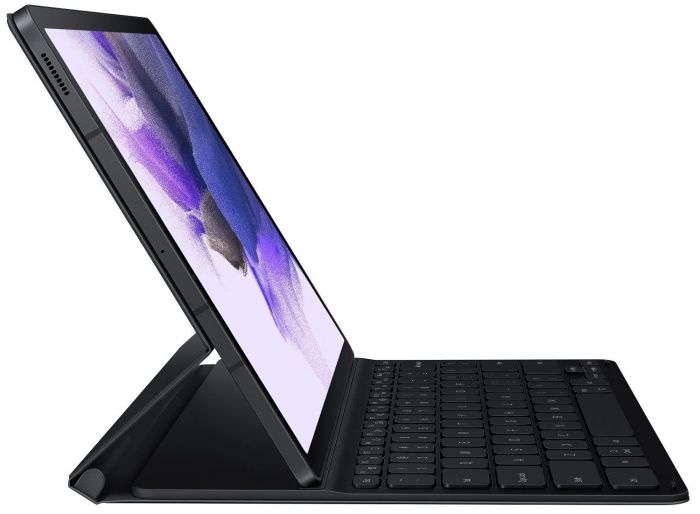 Чохол-клавіатура Samsung Book Cover Keyboard Slim для планшету Galaxy Tab S7 FE/S7+/S8+ (T733/735/T975/X806) Black