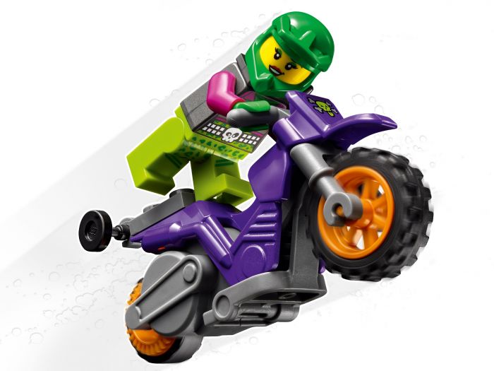 Конструктор LEGO City Акробатичний трюковий мотоцикл 60296