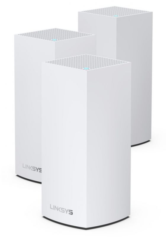 WiFi-система LINKSYS VELOP MX5503 Atlas Pro 6, WiFi 6, AX5400, MESH, 1xGE WAN, 3xGE LAN, BT, біл. кол. (3шт.)