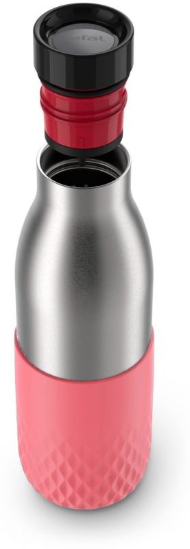 Термопляшка Tefal Bludrop Pink 500 мл, нерж.сталь