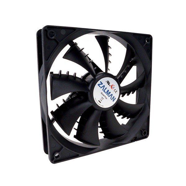 Корпусний вентилятор Zalman ZM-F3(SF) 120мм, 1700rpm ± 15% - 2800rpm ± 10%, 3pin, чорний