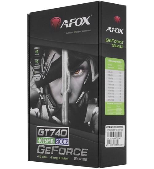 Відеокарта AFOX GeForce GT 740 4GB GDDR5